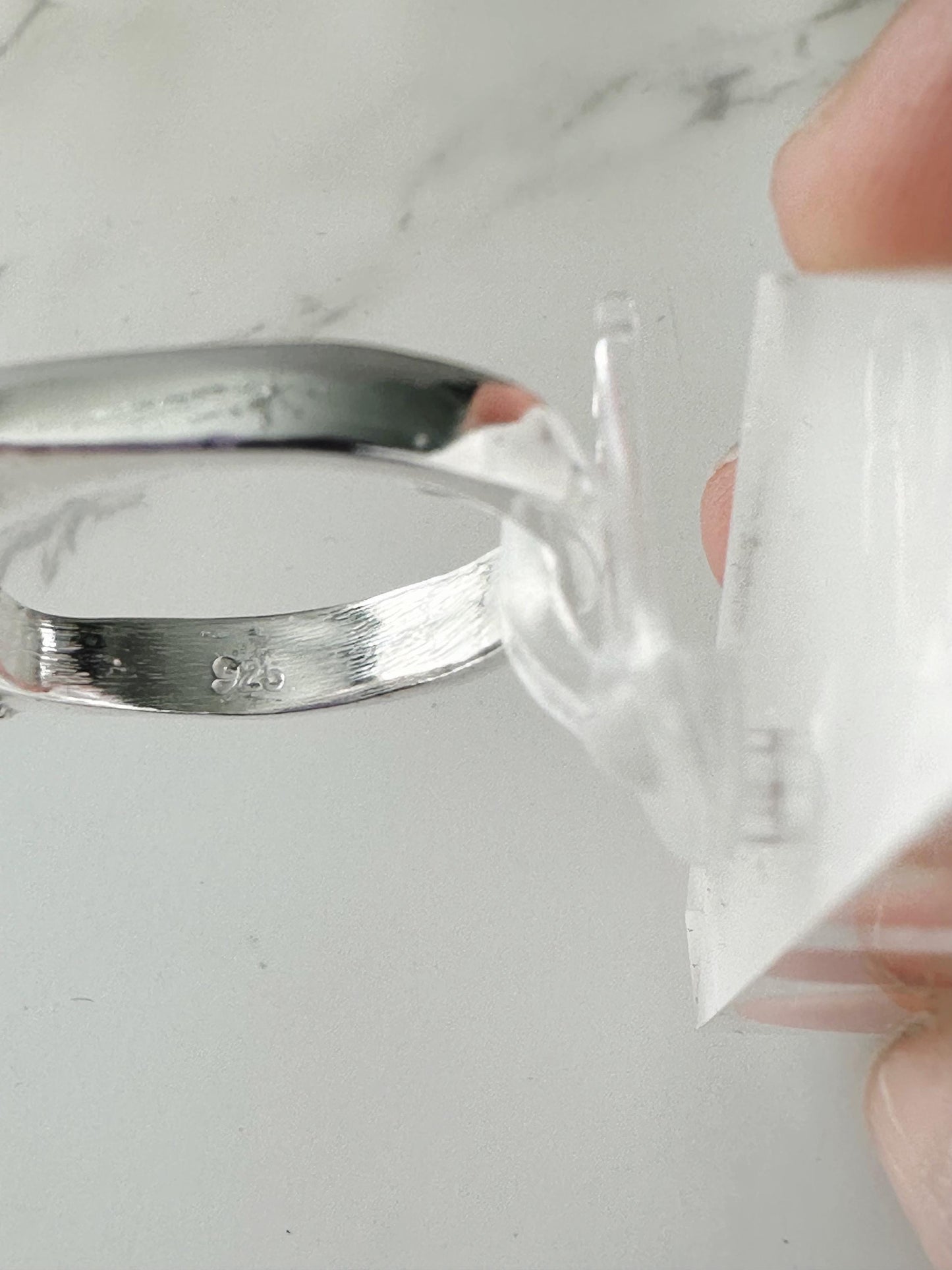 Handmade Sand-Casted Sterling Silver Textured Statement Ring